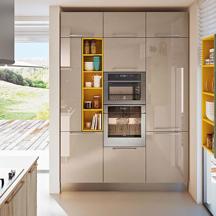 Modern Solid Wood Kitchen Cabinet