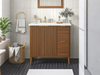 Sleek French bathroom vanity