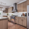 White oak shaker cabinets
