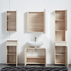 Solid Wood Bathroom Cabinet Combination