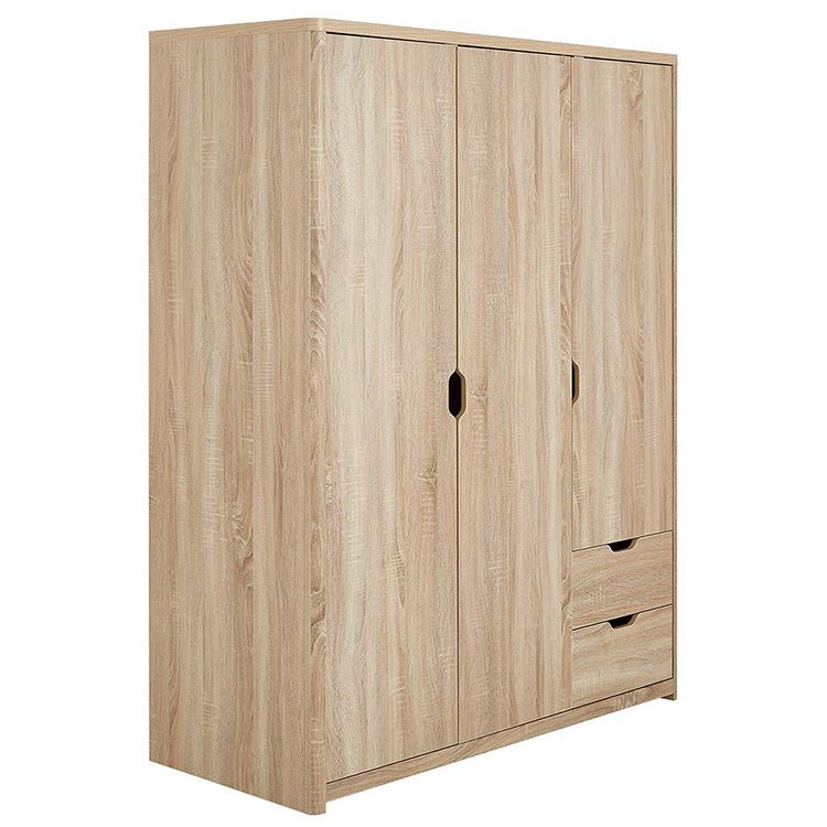 2 Door Wooden Bedroom Wardrobe Designs,Wood Wardrobe Cabinets For Bedroom