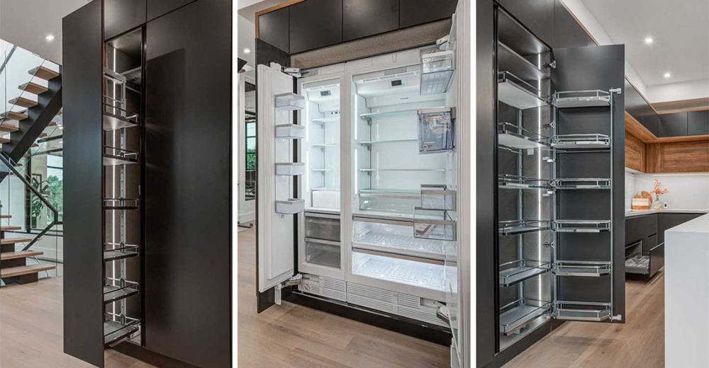 smart modern custom residential kitchen